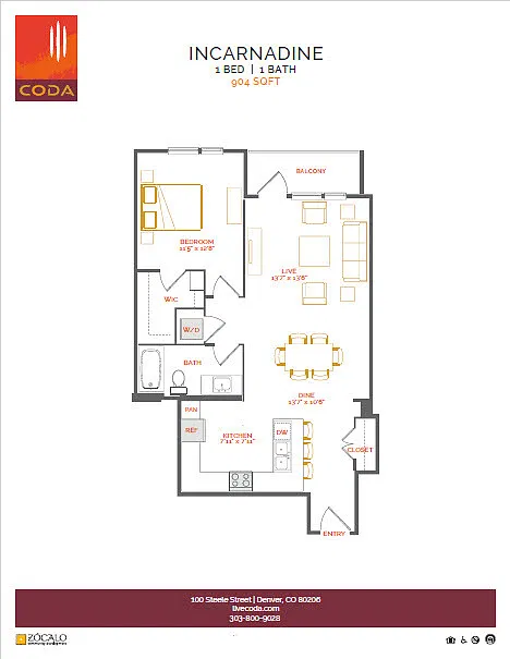 Floor plan Incarnadine