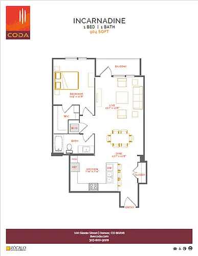 Floor plan Incarnadine