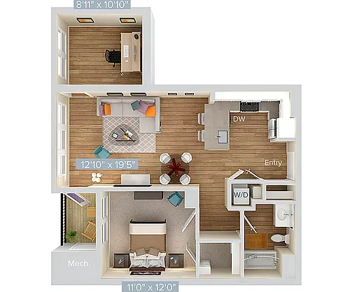 Floor plan A2D-sc2x-854