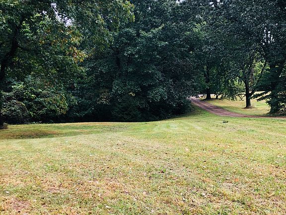Looking down driveway