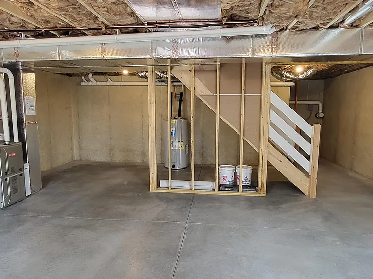 Unfinished Walk-out Basement