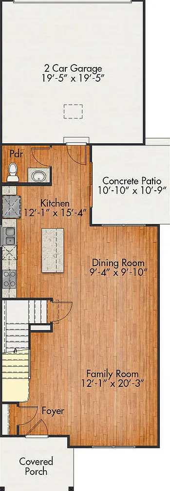 3 bed, 2.5 bath, 1668 sqft, $3,115 — Photo 2