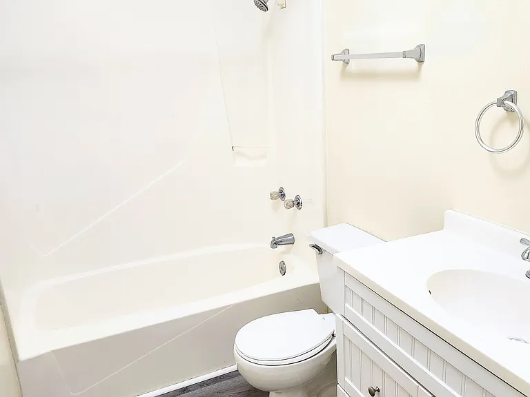 Bathroom with new vanity