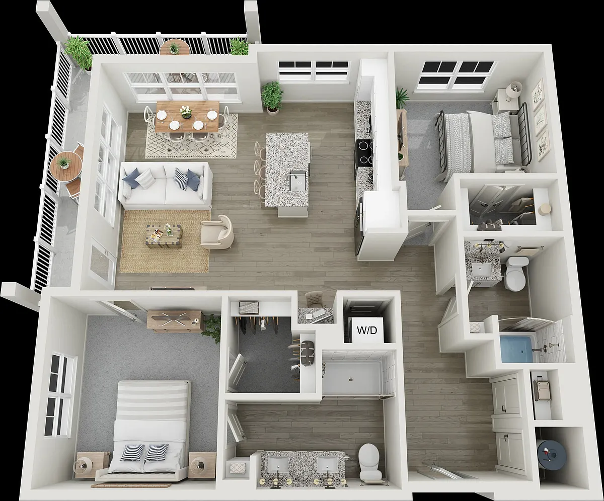 Floor plan B3