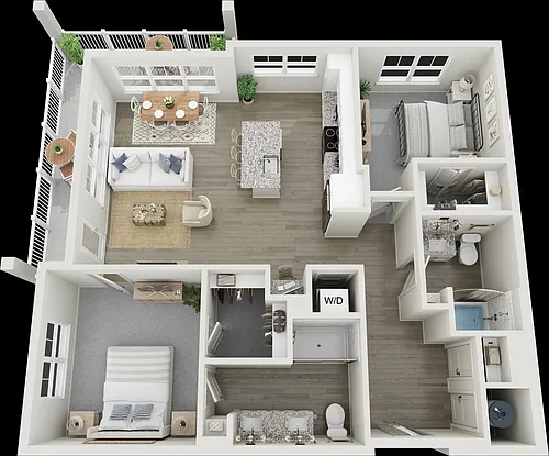 Floor plan B3