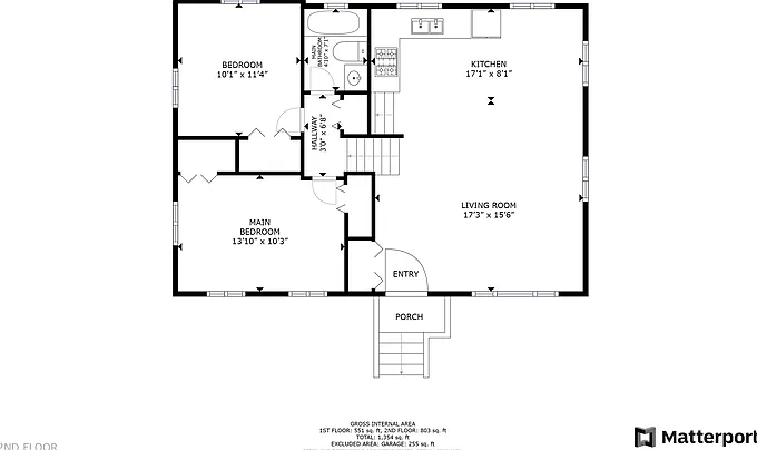 3 bed, 1.5 bath, 1325 sqft, $1,745 — Photo 2
