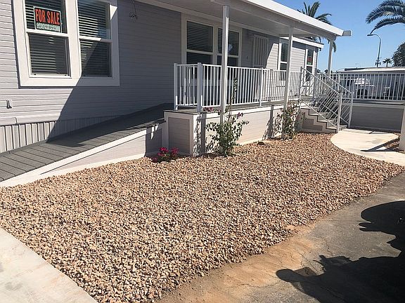 New ramp & landscaping