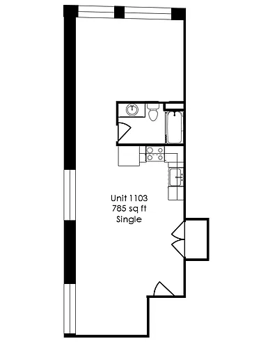 Floor plan 1103