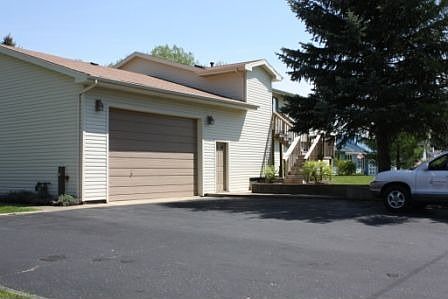 HUGE garage with 10 foot doors front and back