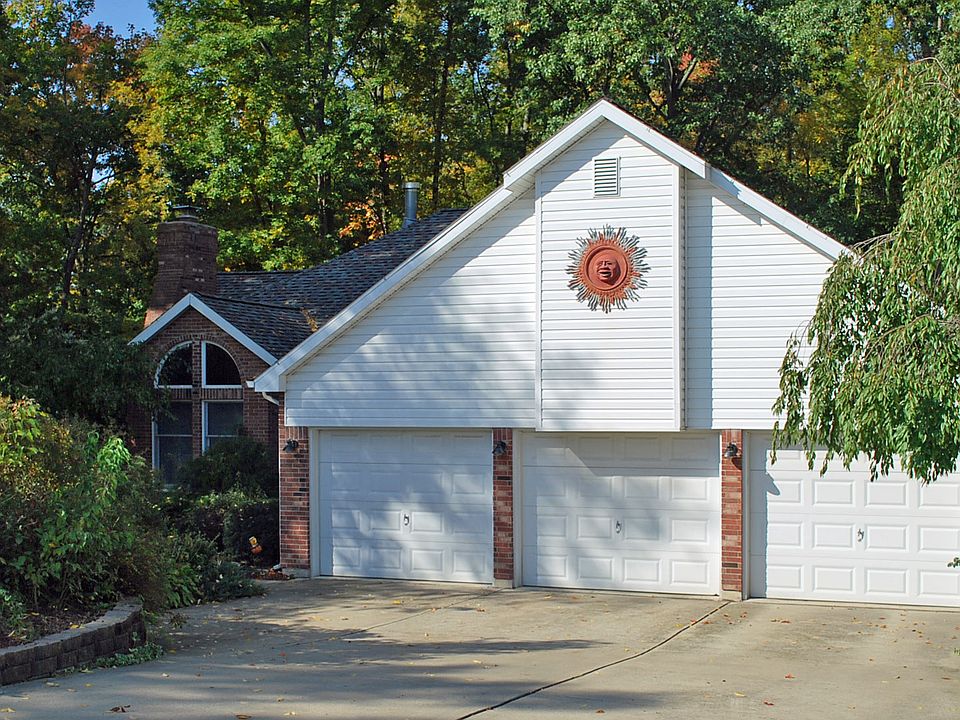 3 car garage and drive