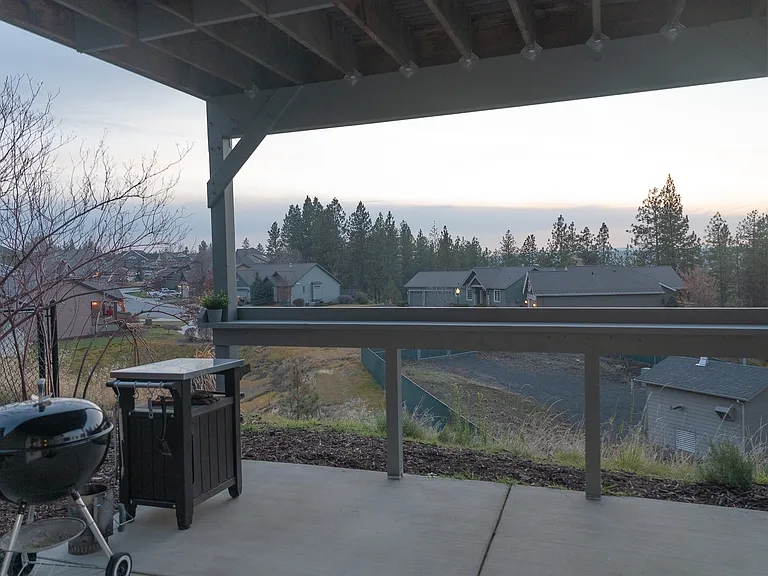 Basement porch - BBQ and table will stay unless requested otherwise.