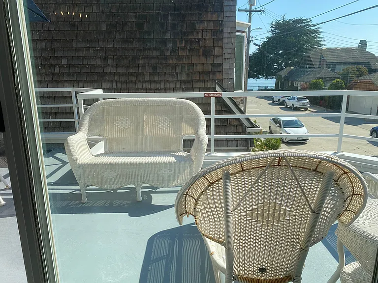 Ocean Views from Upstairs Deck off Living Room