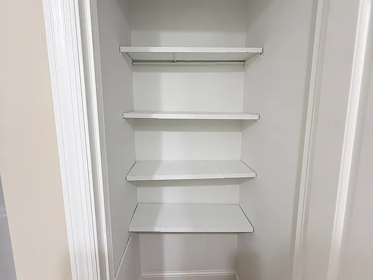 HALL BATH LINEN CLOSET - INSEIDE BATHROOM