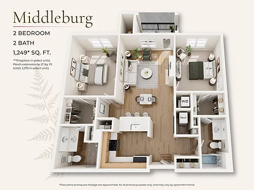 Floor plan Middleburg