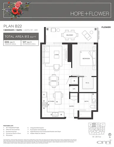 Floor plan B22