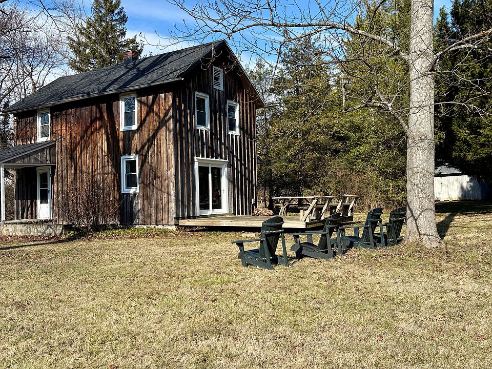Front door and back deck
