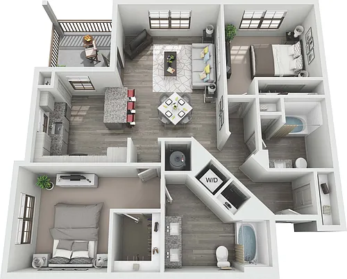 Floor plan B2