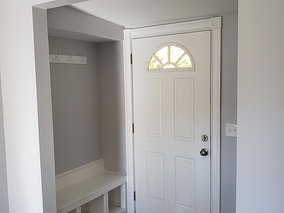 Second floor back door off large private deck.