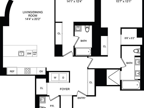 2nd image of 50 West St #17A