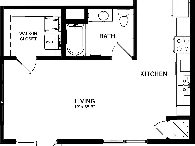 Gauge I floor plan Connection at Southside