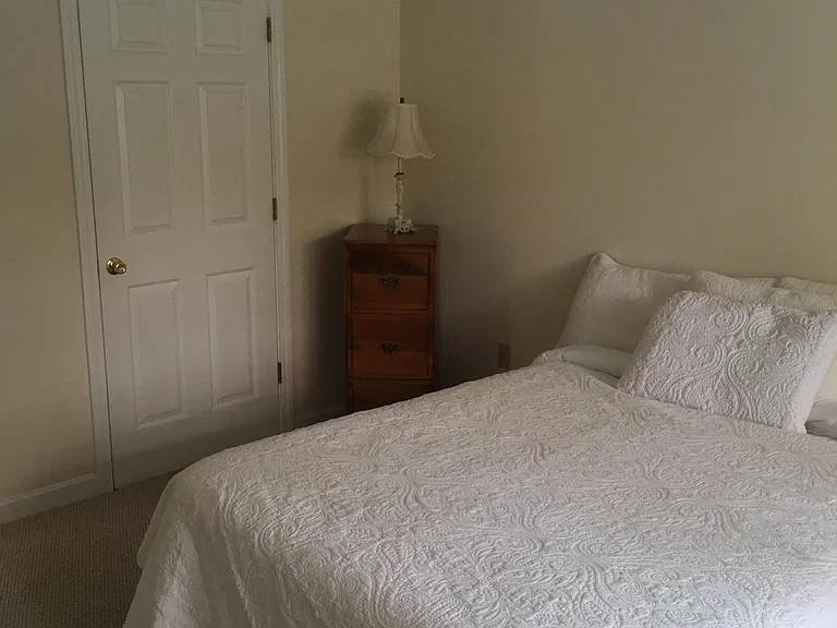 Bedroom and closet