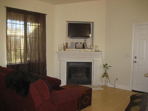Main Living area, Gas Fireplace with Media above