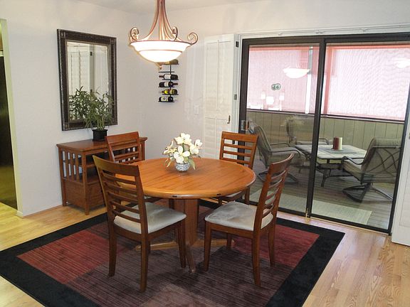 Dining Area and Side Deck