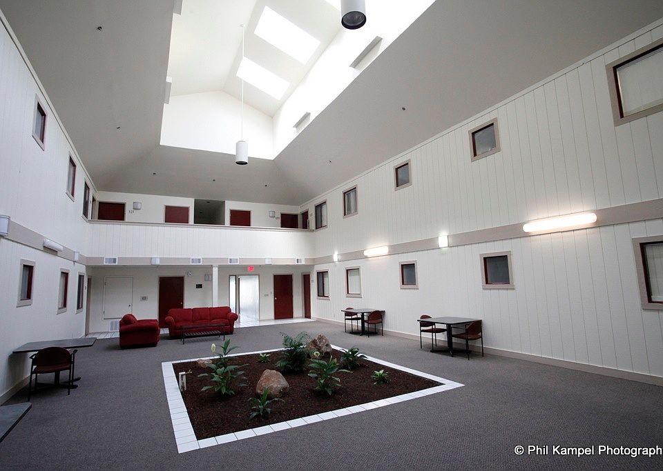 Private lounge and study area