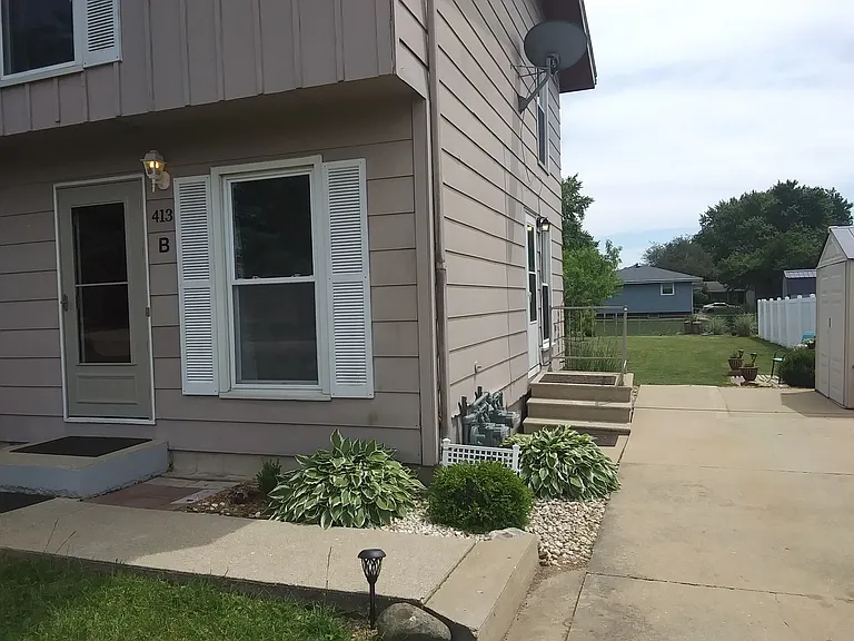 Front and Side Entrances