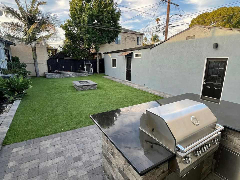 Backyard with Grill
