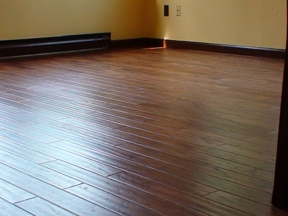 Sunny Living Room Features Gorgeous Hardwood Floors