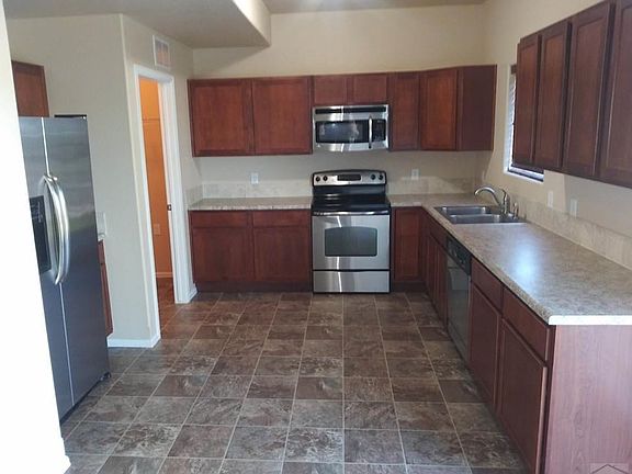 Large Kitchen with Stainless Steel appliances