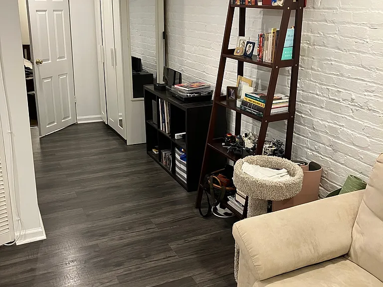 Hallway leading to bedroom