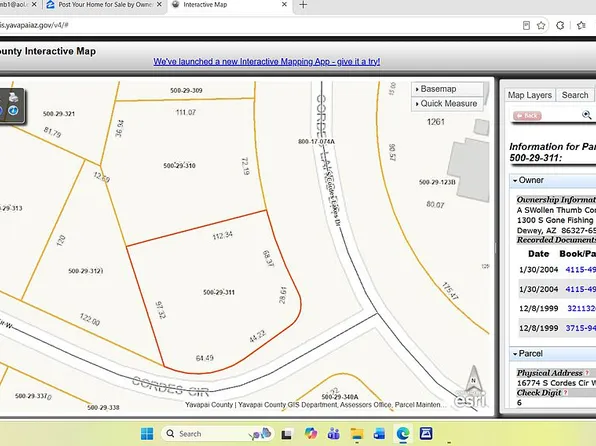 16774 S Cordes Cir W Lot 1448, Mayer, AZ 86333