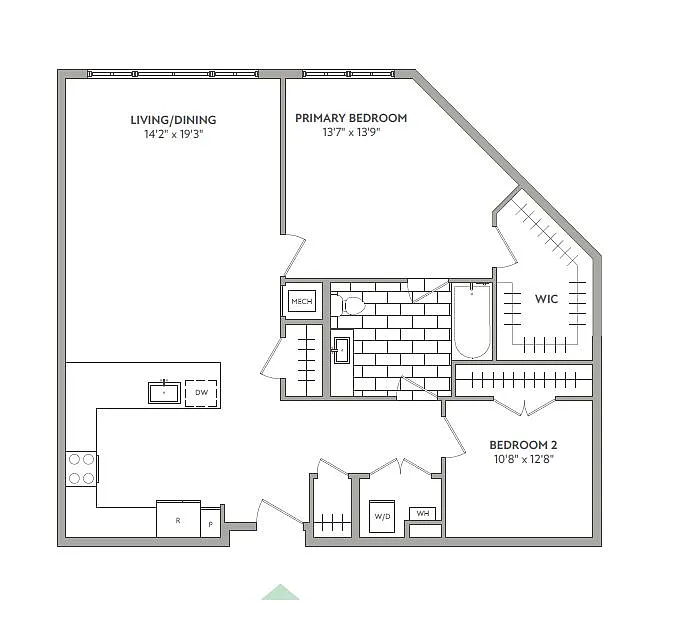 Floor plan B2