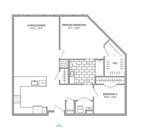 Floor plan B2