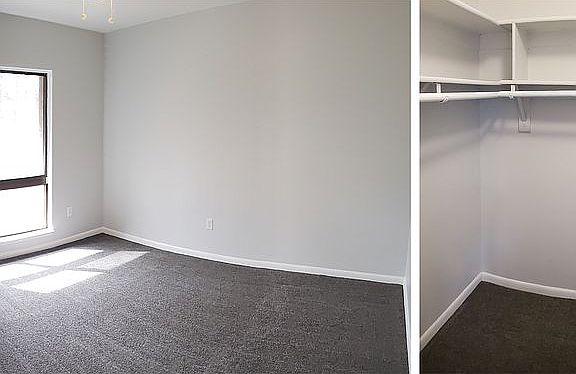 Master bedroom & closet