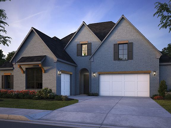 Brenham III Elevation B - Optional Cedar Headers