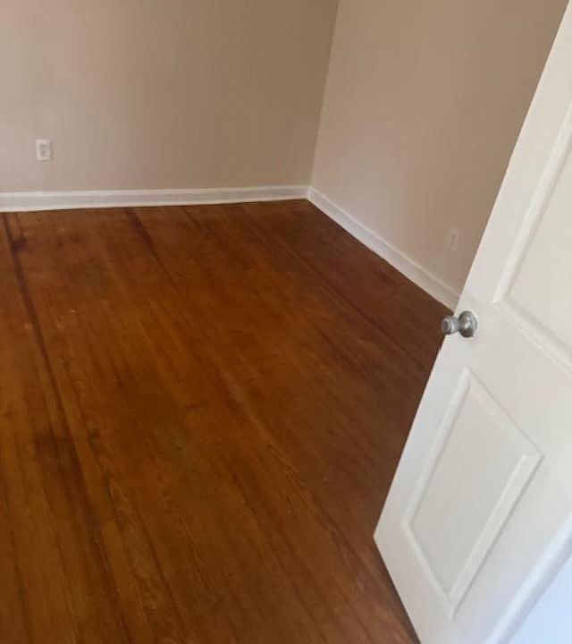 Master Bedroom located off hallway. Picture doesn't showcase the room size and new closet behind the room door.