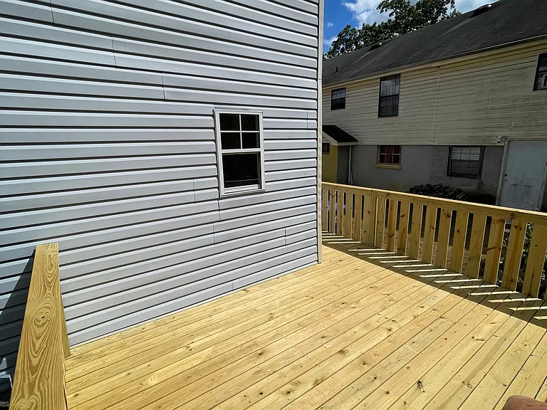 Great Back Deck
