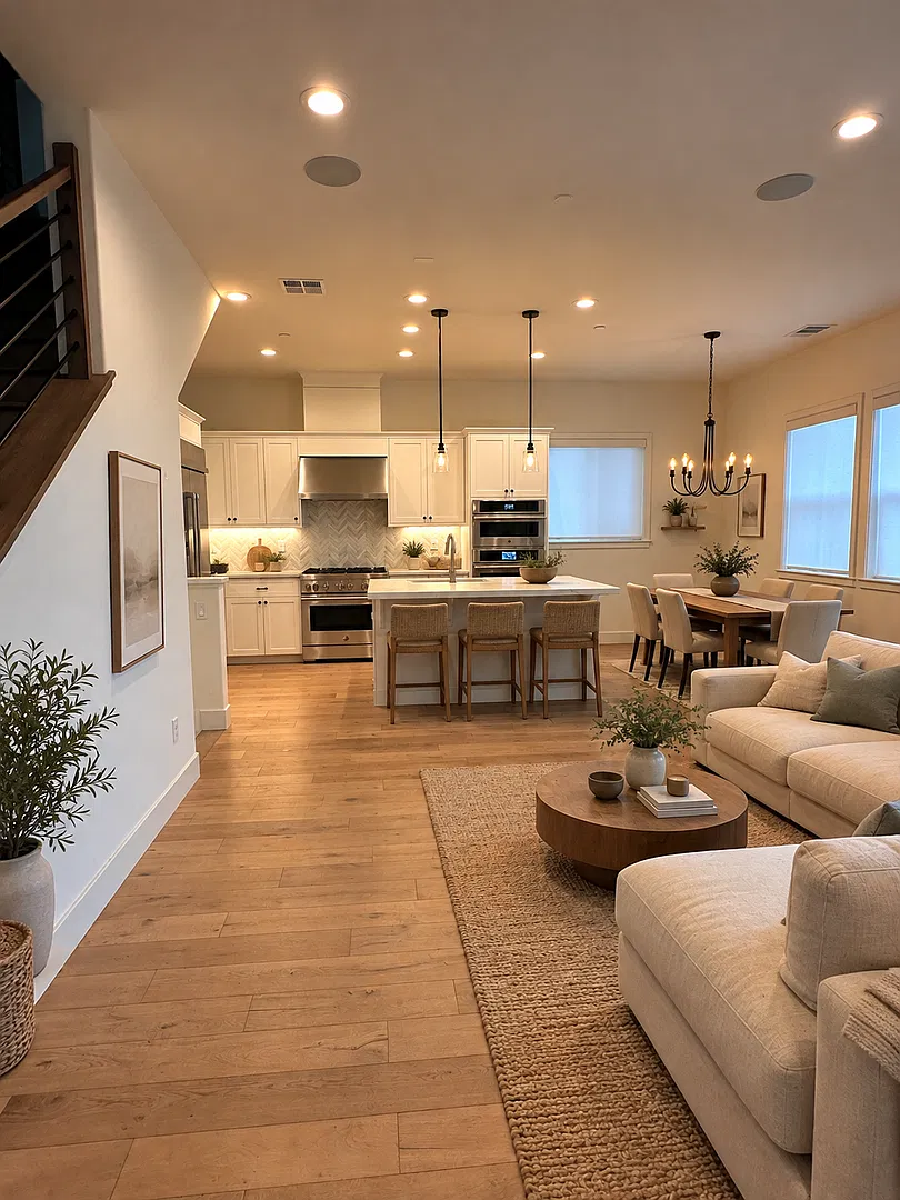 Modern 4BR / 4.5BA Four-Story Home with City Views — Photo 1