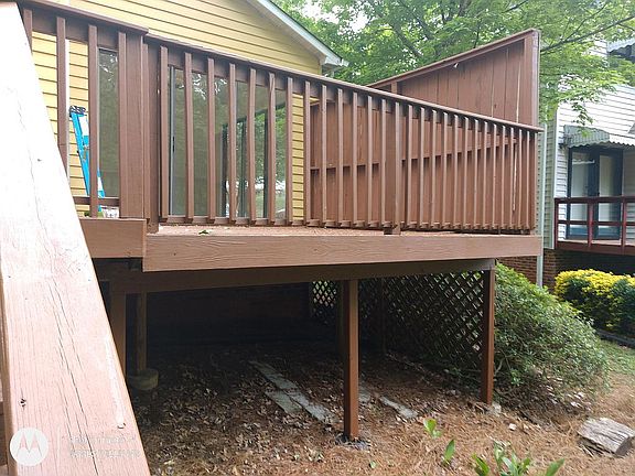 Oversized back deck