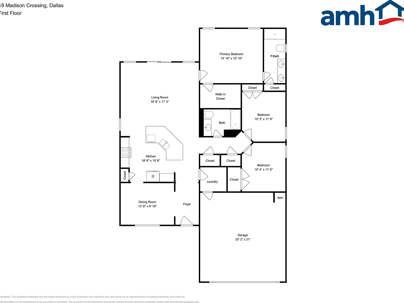 3 bed, 2.0 bath, 1606 sqft, $2,140 — Photo 2