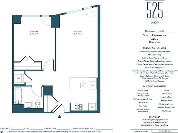 2nd image of 525 W 52nd St #11ES
