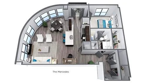 Floor plan The Mercedes