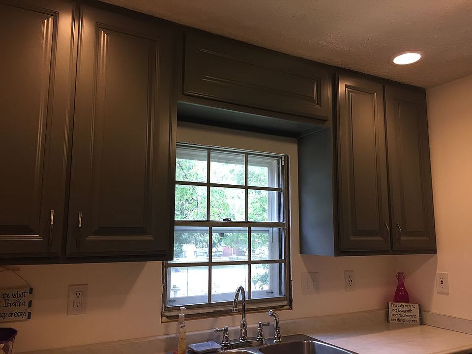 Custom maple cabinets