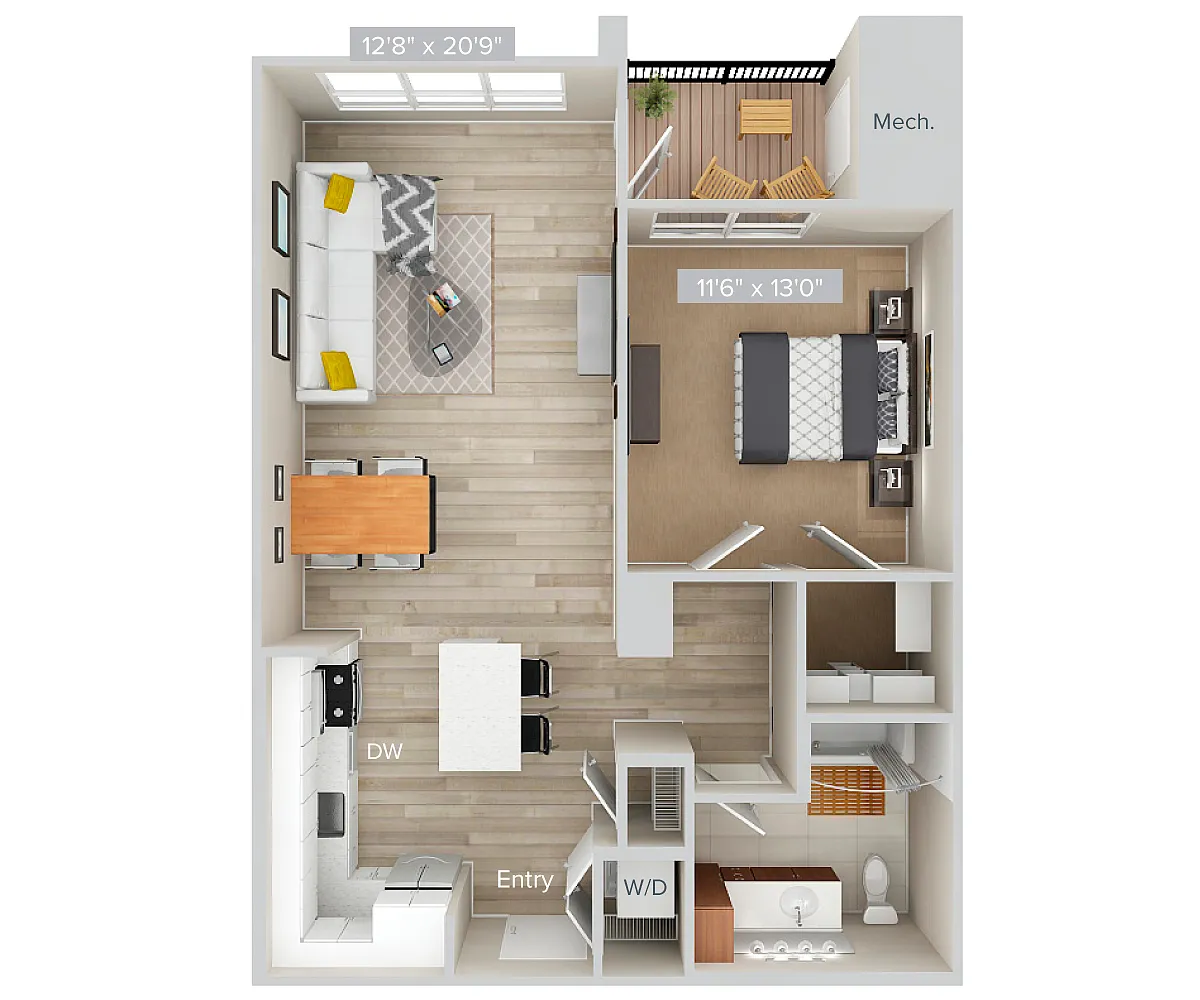 Floor plan A6PS-794-signa