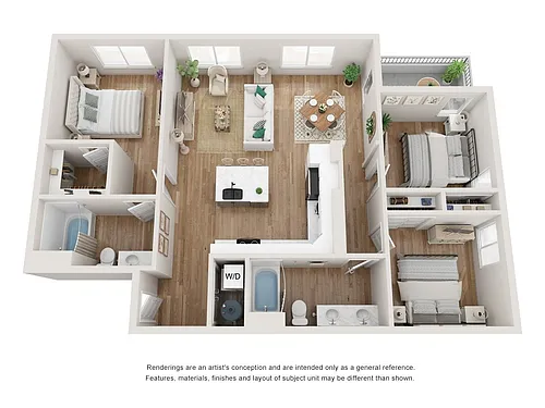 Floor plan 3x2 - Onyx (c20a)