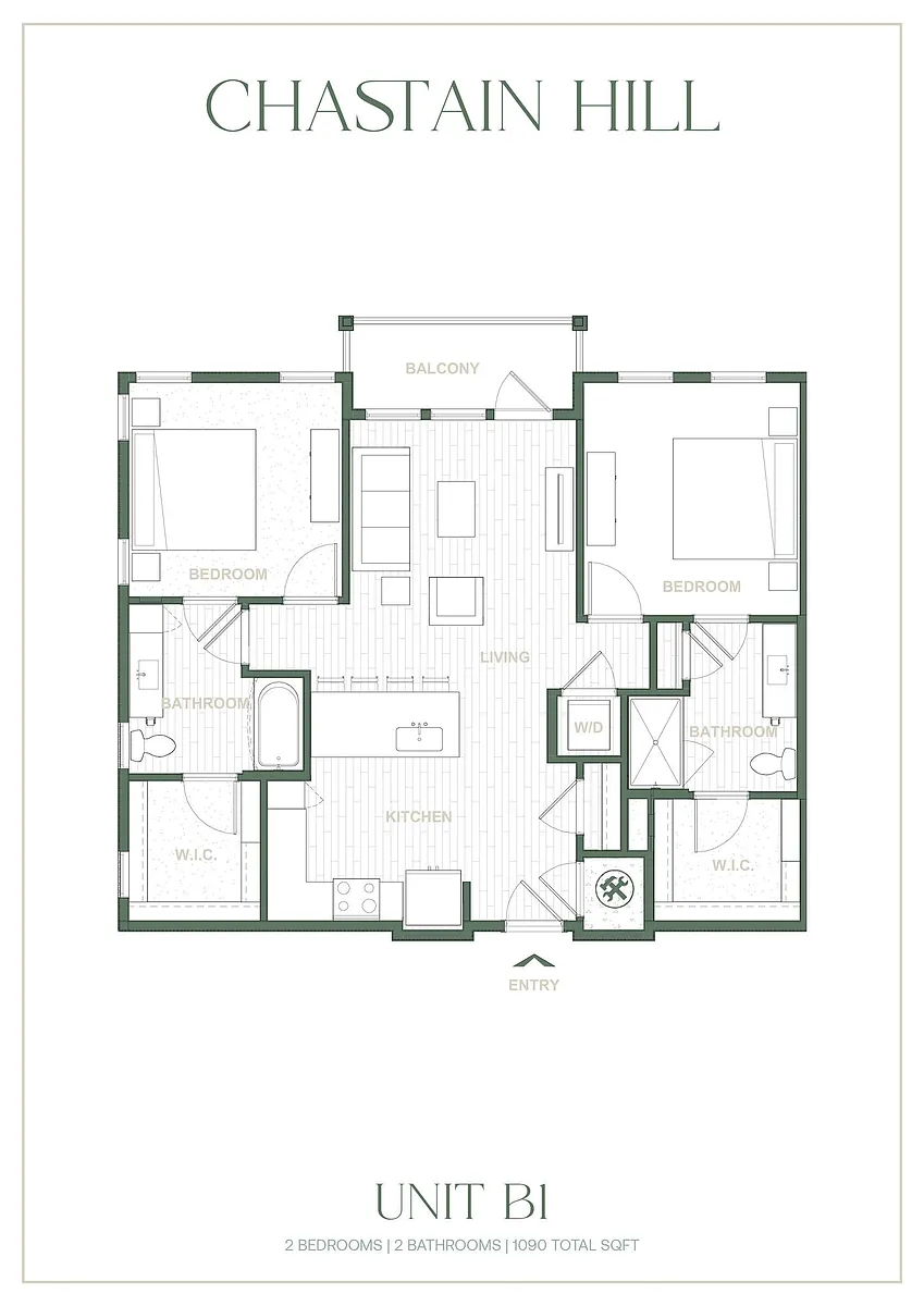 Floor plan B1