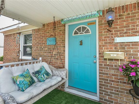 Covered front porch